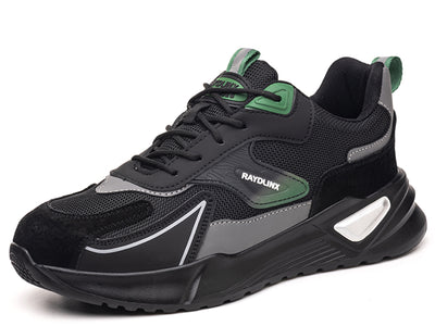 Men's Composite Steel Toe Shoes Comfort Non Silp Safety Work Sneakers Boots
