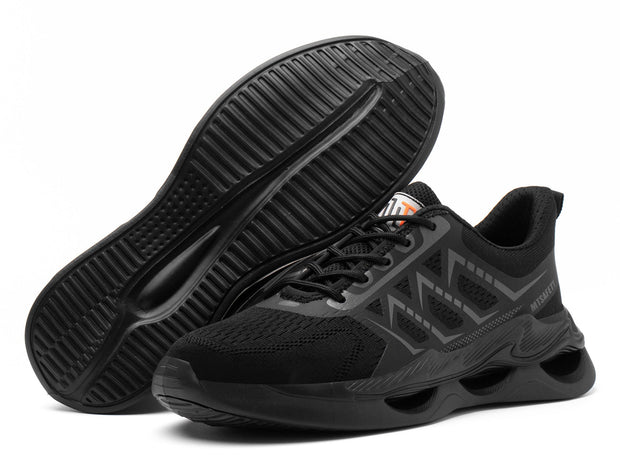Lightweight Work Safety Steel Toe Sneakers Warehouse Industry Work Shoes