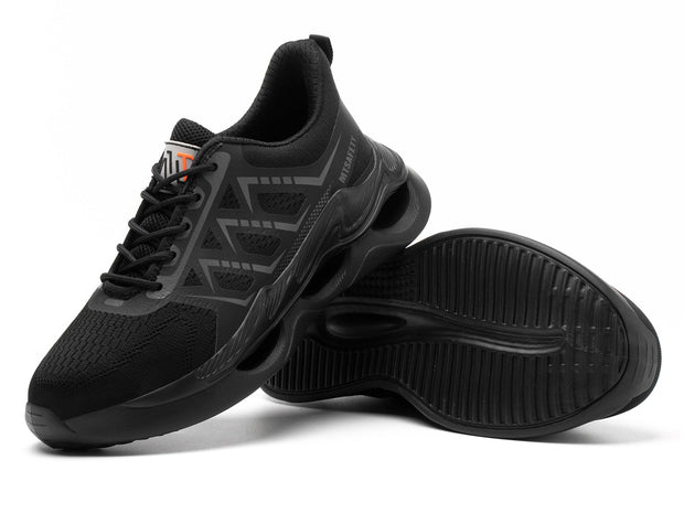 Lightweight Work Safety Steel Toe Sneakers Warehouse Industry Work Shoes
