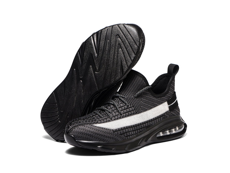 Composite Toe Shoes Men's Work Safety Shoes Slip On Industrial Construction Safety Work Boots