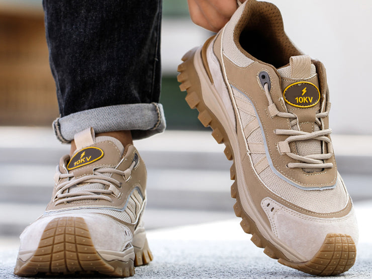 Composite Toe Safety Shoes Work Shoes Lightweight Breathable Industrial Sneakers for Men Women