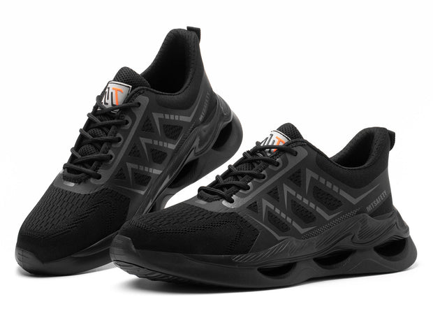 Lightweight Work Safety Steel Toe Sneakers Warehouse Industry Work Shoes