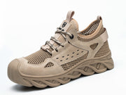 Men's Work Safety Shoes for Men Comfortable Safety Work Shoes Industrial Construction Footwear