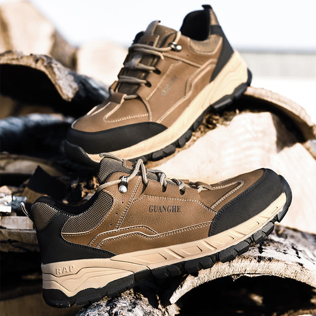 Men's Composite Toe Work Safety Shoes Anti-Slip Industrial Construction Safety Work Boots
