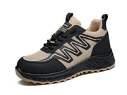 Men's Safety Work Shoes Lightweight Comfortable Breathable Work Boots Indestructible Sneakers
