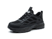 Work Safety Shoes for Men Women Non Slip Lightweight Indestructible Steel Toe Sneakers
