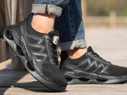 Lightweight Work Safety Steel Toe Sneakers Warehouse Industry Work Shoes