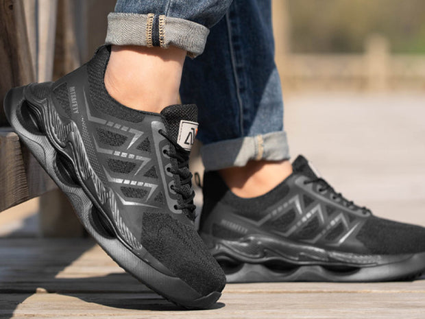 Lightweight Work Safety Steel Toe Sneakers Warehouse Industry Work Shoes