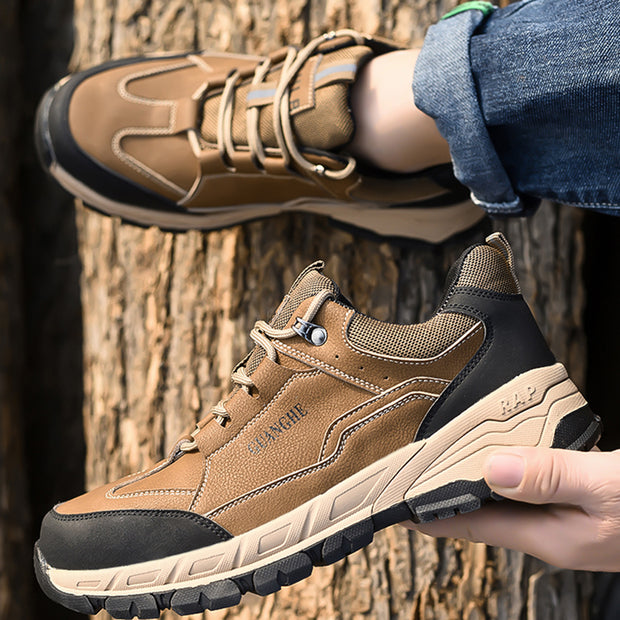 Men's Composite Toe Work Safety Shoes Anti-Slip Industrial Construction Safety Work Boots