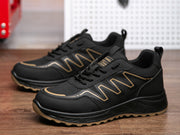 Men's Safety Work Shoes Lightweight Comfortable Breathable Work Boots Indestructible Sneakers