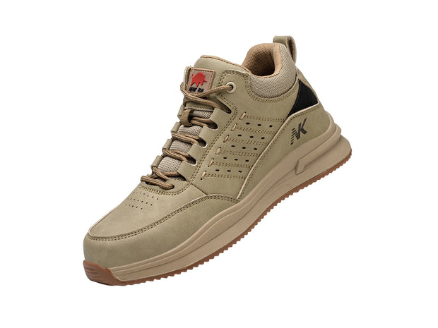 Men's Work Safety Shoes Composite Toe Safety Shoes Non-Slip Safety Work Boots