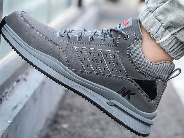 Men's Work Safety Shoes Composite Toe Safety Shoes Non-Slip Safety Work Boots