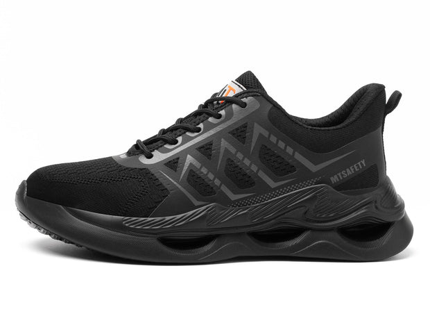 Lightweight Work Safety Steel Toe Sneakers Warehouse Industry Work Shoes