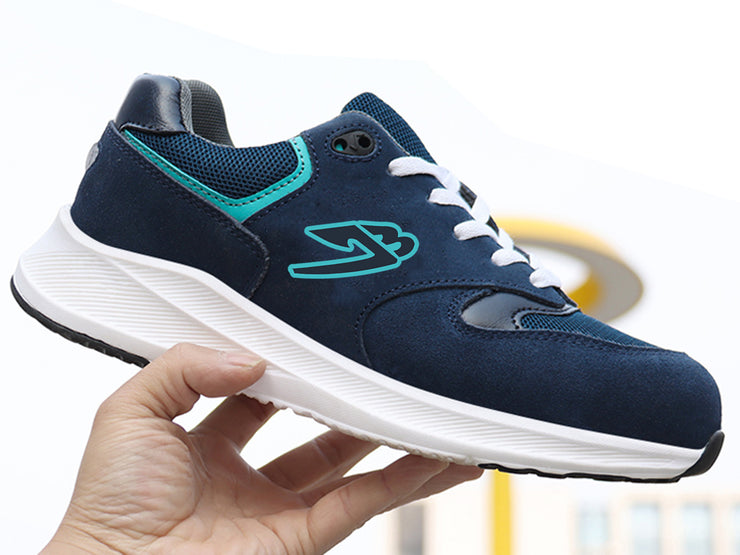 Lightweight Composite Toe Work Shoes for Men Women Comfortable Safety Shoes Breathable Fashion Sneakers