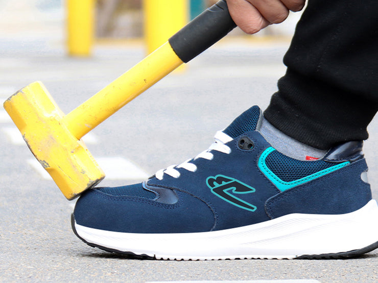 Lightweight Composite Toe Work Shoes for Men Women Comfortable Safety Shoes Breathable Fashion Sneakers
