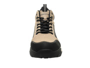 Men’s Safety Shoes with Color-Block Design Durable Industrial & Construction Work Boots
