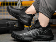 Work Safety Shoes for Men Women Lightweight Industrial Construction Safety Sneakers