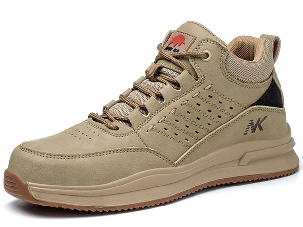 Men's Work Safety Shoes Composite Toe Safety Shoes Non-Slip Safety Work Boots