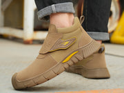 Men's Electric Welding Safety Shoes Highly-Durable Lightweight Work Boots