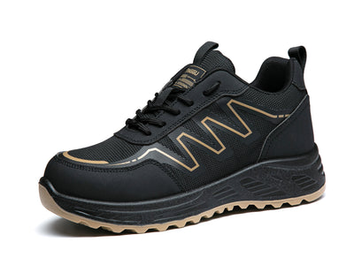 Men's Safety Work Shoes Lightweight Comfortable Breathable Work Boots Indestructible Sneakers