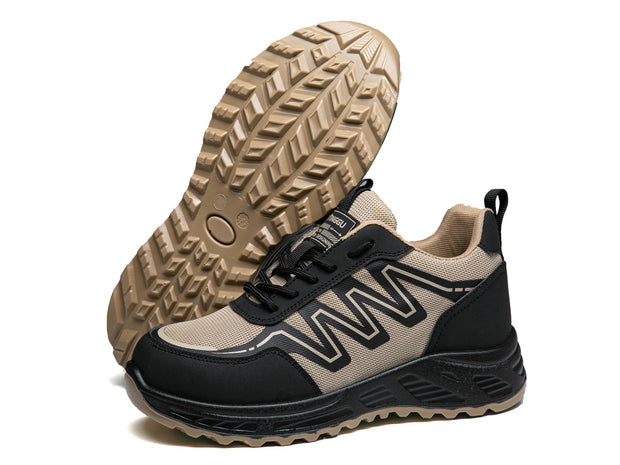 Men's Safety Work Shoes Lightweight Comfortable Breathable Work Boots Indestructible Sneakers
