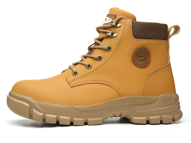 Men Composite Steel Toe Safety Boots Work Shoes Lightweight Construction Sneakers