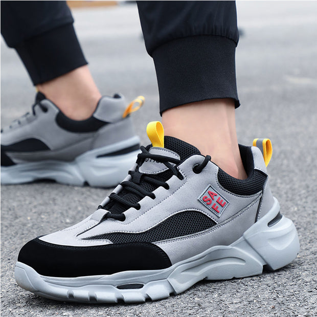 Steel Toe Safety Shoes for Men Anti-pierce Construction Work Shoes Sports Shoes