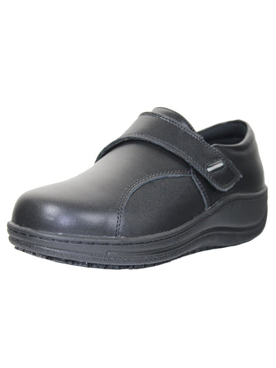 Slip Resistant Leather Shoes for Women - Tanleewa