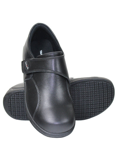 Women Slip-Resistant Shoes Casual Shoes Fashion Hook-and-Loop Leather Business Shoes Gift - Tanleewa