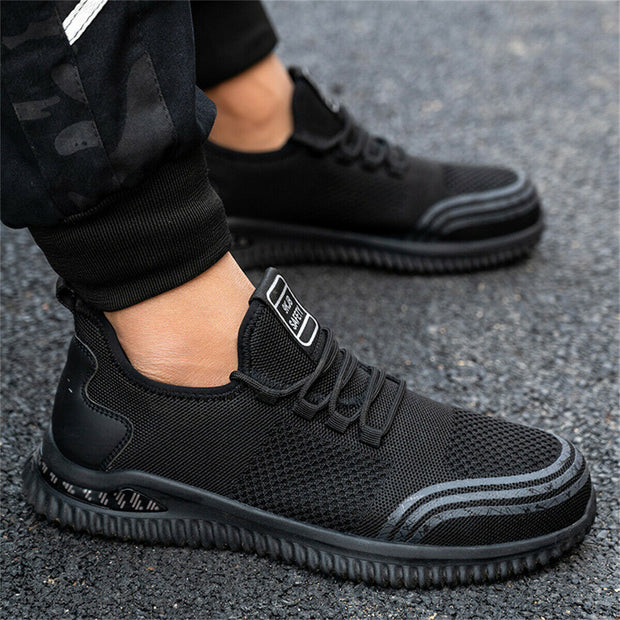 Composite Steel Toe Shoe Men Indestructible Safety Sneaker Comfortable Work Shoes