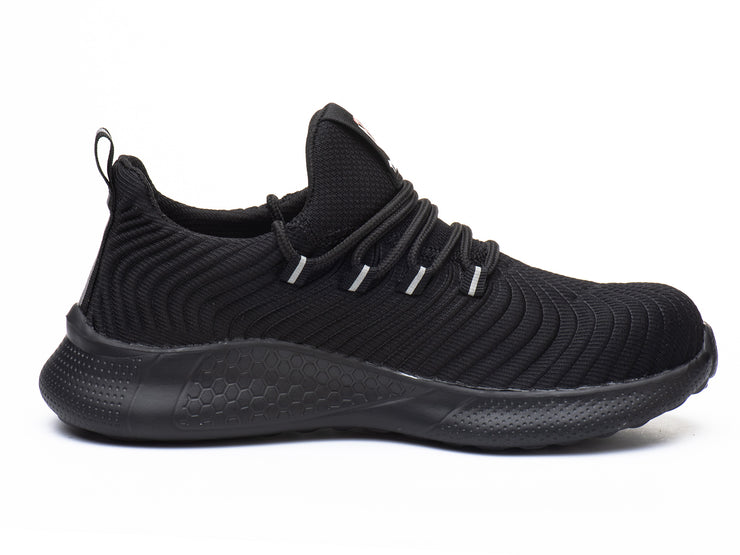 Lightweight Steel Toe Safety Shoes for Men Industrial & Construction Sneakers Stab resistant Work Shoes Non Slip Outdoor Hiking Shoes