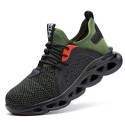Male Work Sneakers Toe Cap Work Safety Boot Comfort Men Boots Anti-puncture Safety Shoes Men Indestructible Shoes Work Boots - Tanleewa
