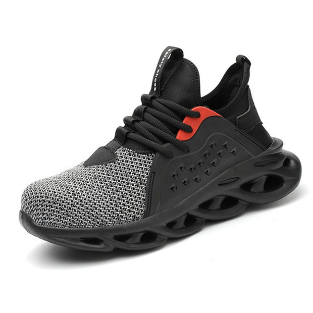 Male Work Sneakers Toe Cap Work Safety Boot Comfort Men Boots Anti-puncture Safety Shoes Men Indestructible Shoes Work Boots - Tanleewa