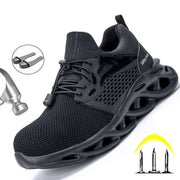 Male Work Sneakers Toe Cap Work Safety Boot Comfort Men Boots Anti-puncture Safety Shoes Men Indestructible Shoes Work Boots - Tanleewa