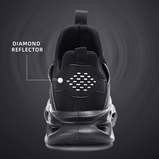 Male Work Sneakers Toe Cap Work Safety Boot Comfort Men Boots Anti-puncture Safety Shoes Men Indestructible Shoes Work Boots - Tanleewa