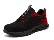 Women & Men’s Steel Toe Shoes Composite Toe Safety Durable Sneakers Breathable Comfortable Lightweight Anti-Smashing Footwear