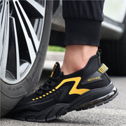 Men’s Steel Toe Safety Shoes Work Sneakers Industrial Construction Shoes